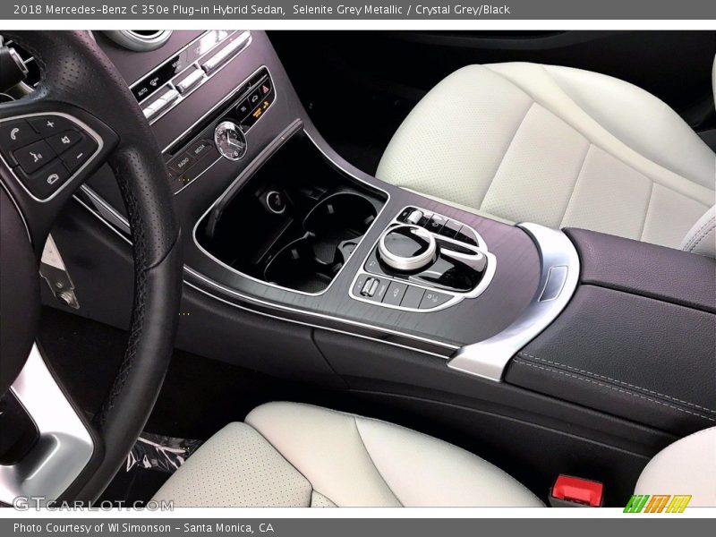 Selenite Grey Metallic / Crystal Grey/Black 2018 Mercedes-Benz C 350e Plug-in Hybrid Sedan
