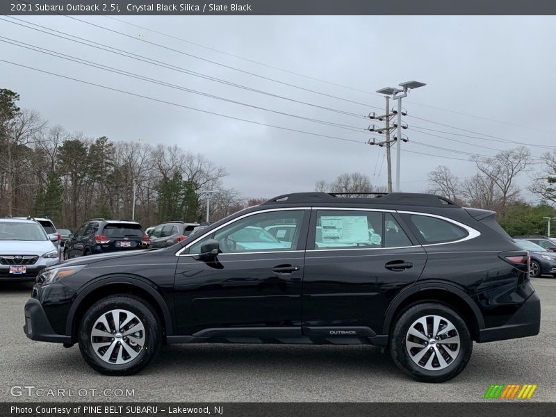 Crystal Black Silica / Slate Black 2021 Subaru Outback 2.5i