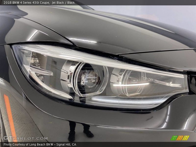 Jet Black / Black 2018 BMW 4 Series 430i Coupe