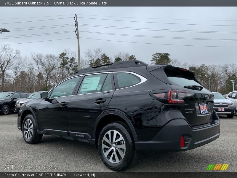 Crystal Black Silica / Slate Black 2021 Subaru Outback 2.5i