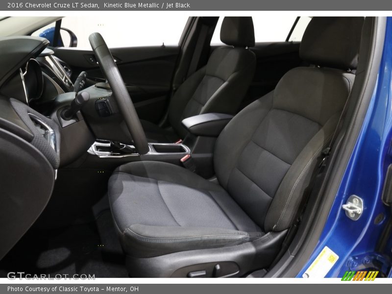 Kinetic Blue Metallic / Jet Black 2016 Chevrolet Cruze LT Sedan