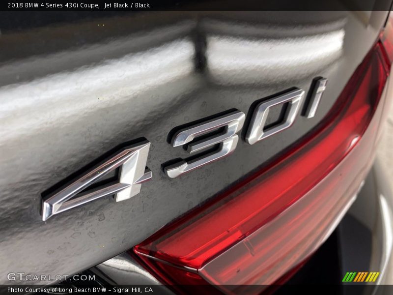 Jet Black / Black 2018 BMW 4 Series 430i Coupe