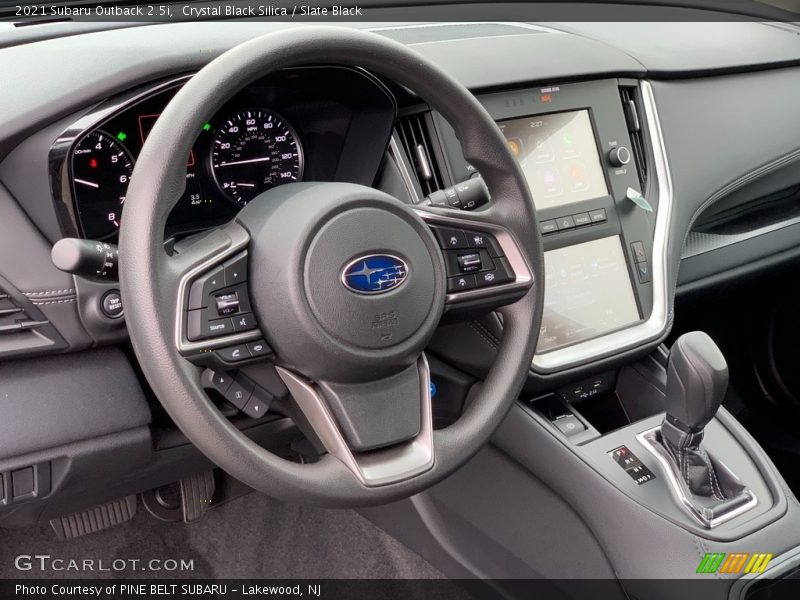Crystal Black Silica / Slate Black 2021 Subaru Outback 2.5i