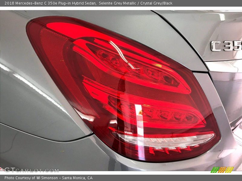 Selenite Grey Metallic / Crystal Grey/Black 2018 Mercedes-Benz C 350e Plug-in Hybrid Sedan