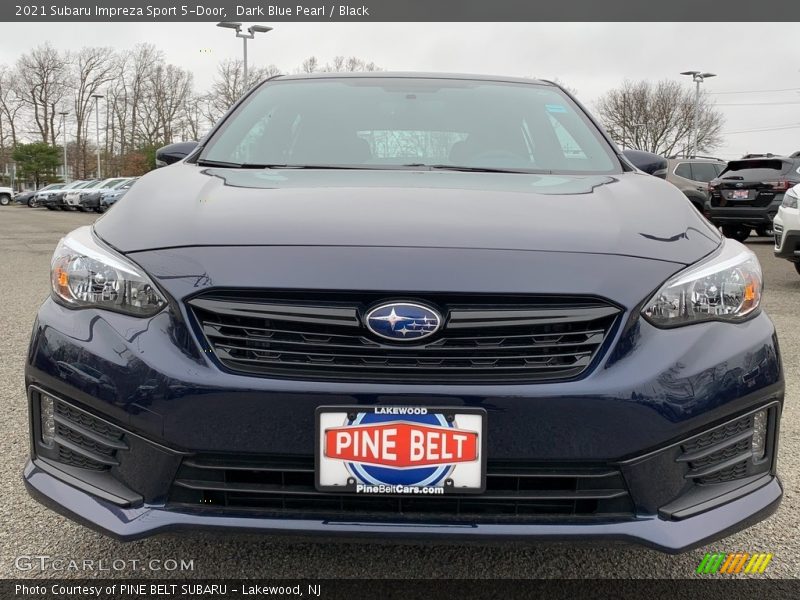 Dark Blue Pearl / Black 2021 Subaru Impreza Sport 5-Door