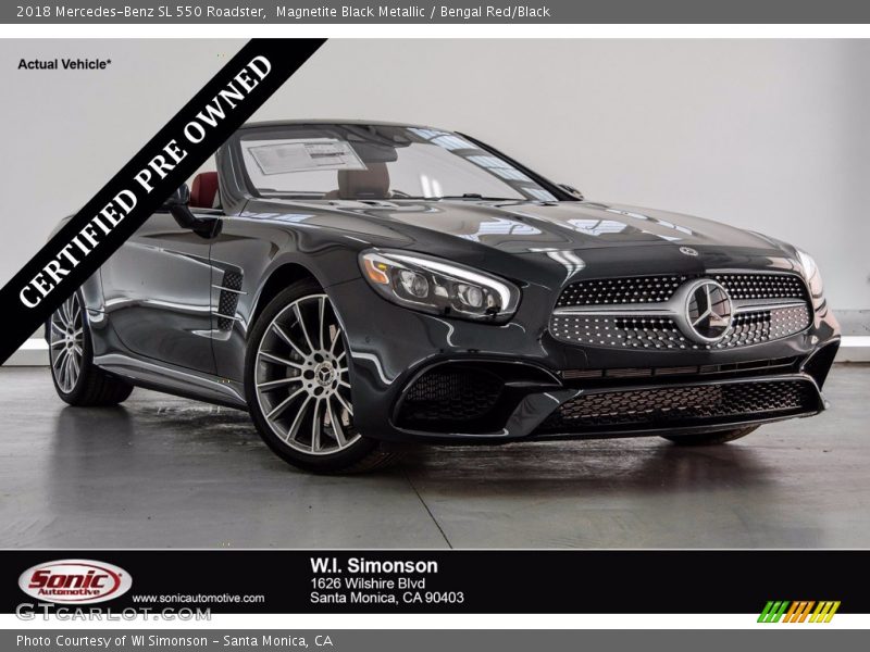 Dealer Info of 2018 SL 550 Roadster