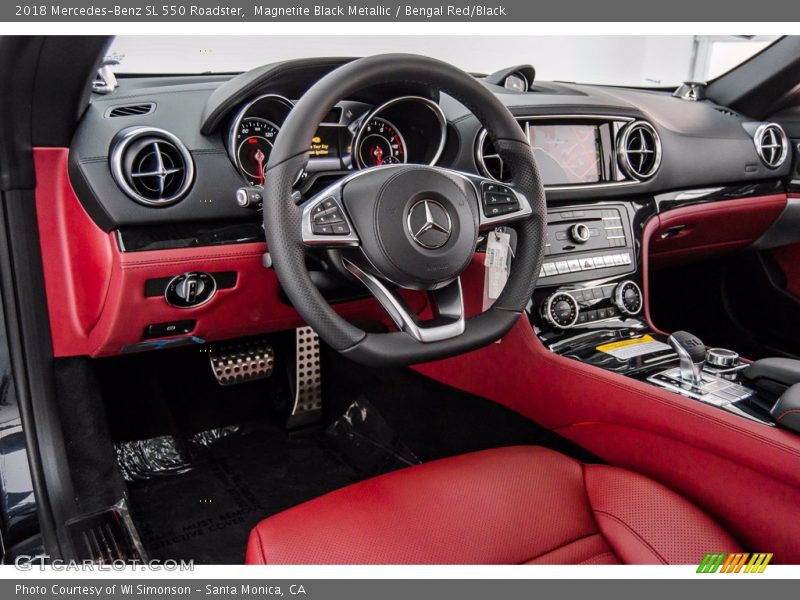 Bengal Red/Black Interior - 2018 SL 550 Roadster 