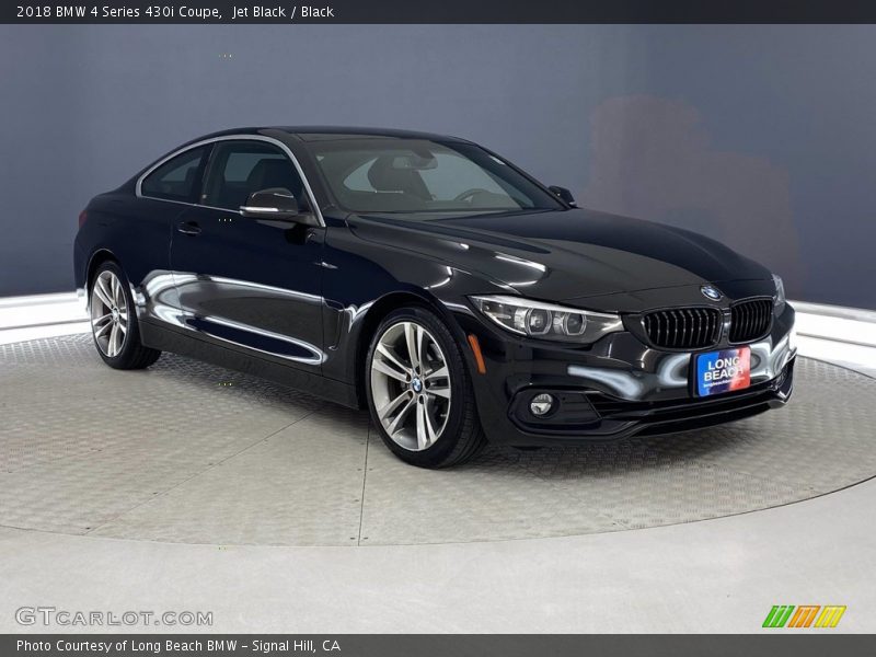 Jet Black / Black 2018 BMW 4 Series 430i Coupe