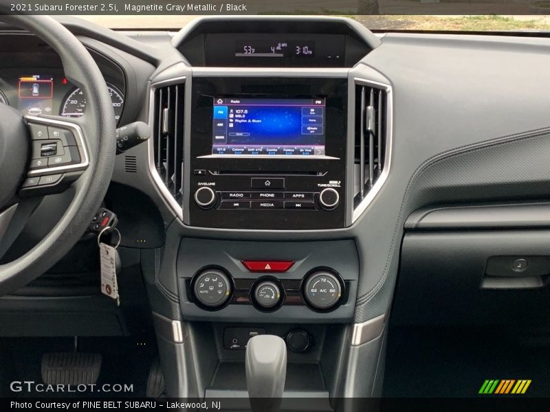 Magnetite Gray Metallic / Black 2021 Subaru Forester 2.5i