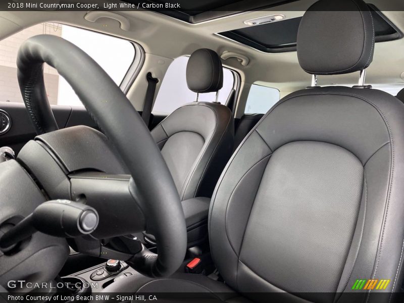 Light White / Carbon Black 2018 Mini Countryman Cooper
