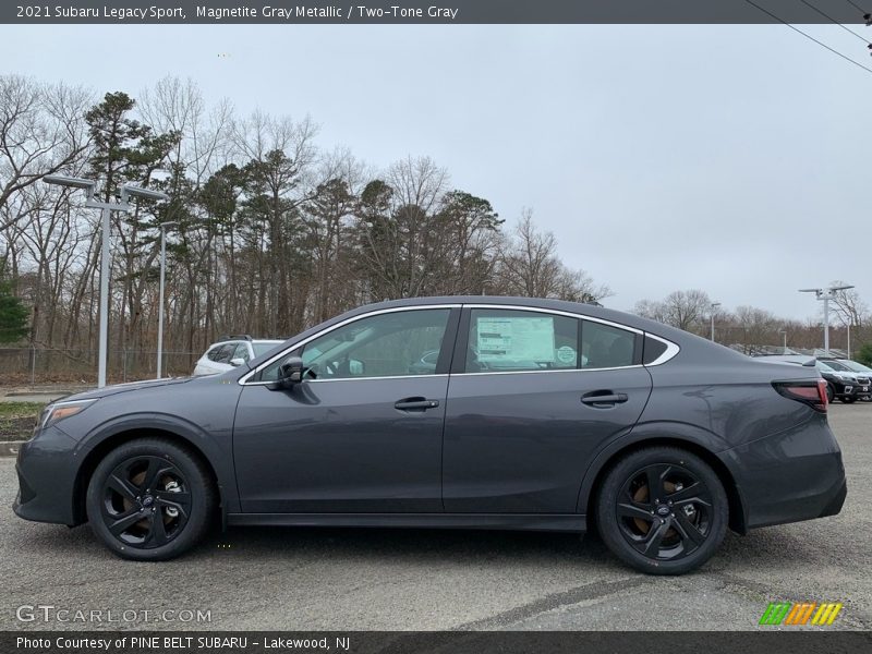 Magnetite Gray Metallic / Two-Tone Gray 2021 Subaru Legacy Sport