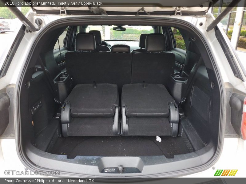 Ingot Silver / Ebony Black 2018 Ford Explorer Limited
