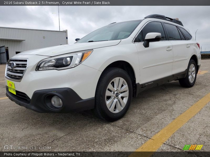  2016 Outback 2.5i Premium Crystal White Pearl