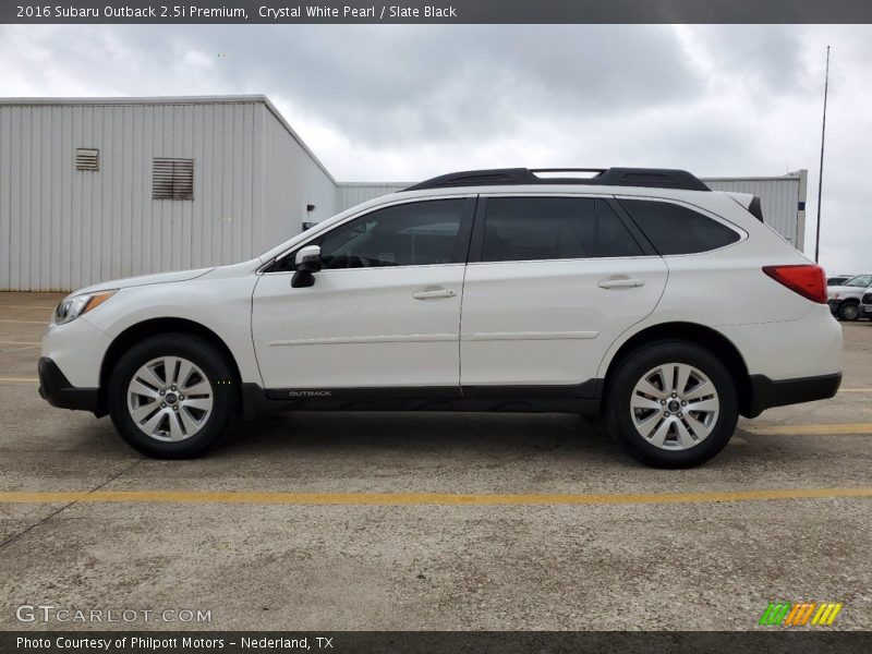  2016 Outback 2.5i Premium Crystal White Pearl