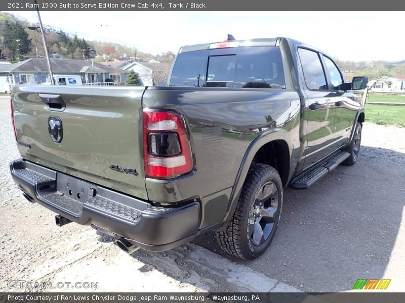 Tank / Black 2021 Ram 1500 Built to Serve Edition Crew Cab 4x4