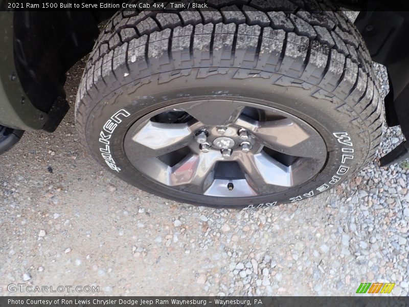 Tank / Black 2021 Ram 1500 Built to Serve Edition Crew Cab 4x4