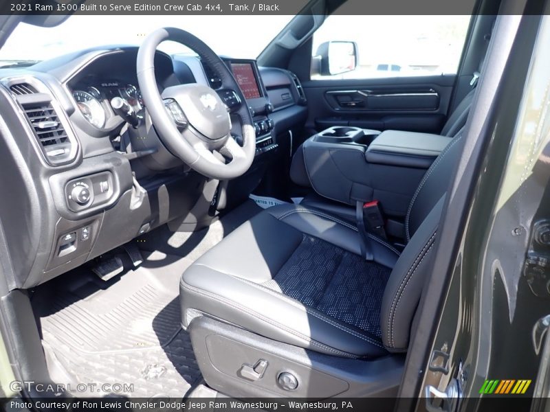 Tank / Black 2021 Ram 1500 Built to Serve Edition Crew Cab 4x4