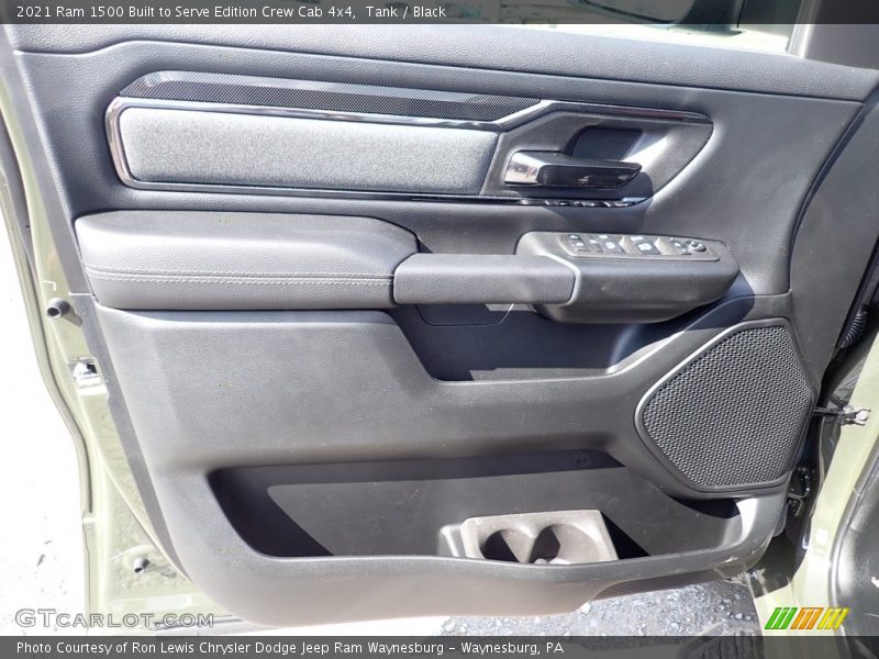 Tank / Black 2021 Ram 1500 Built to Serve Edition Crew Cab 4x4