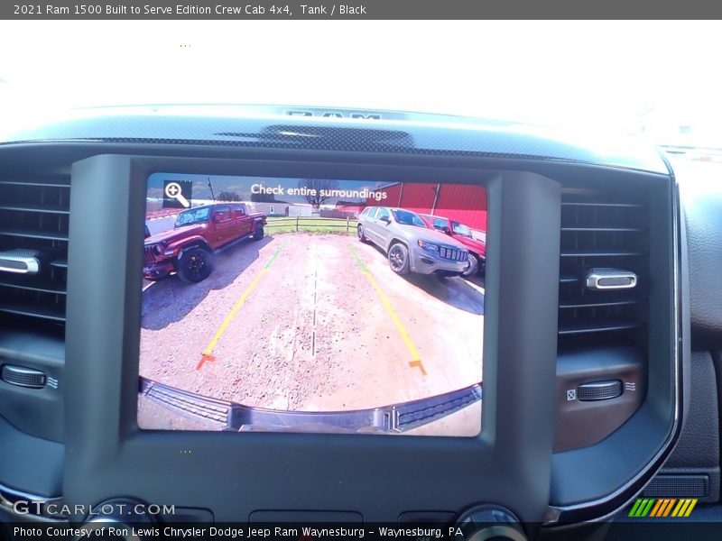 Tank / Black 2021 Ram 1500 Built to Serve Edition Crew Cab 4x4