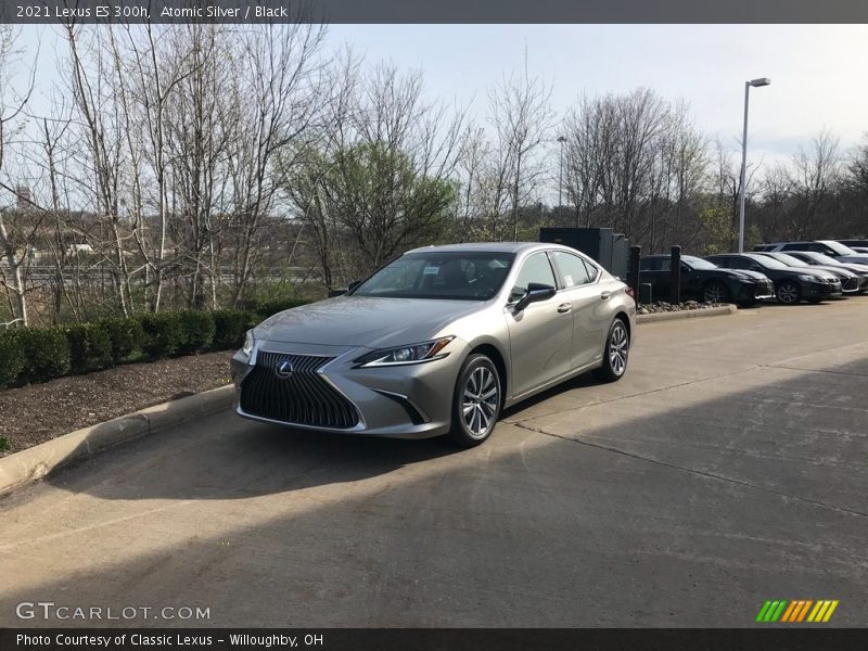 Atomic Silver / Black 2021 Lexus ES 300h