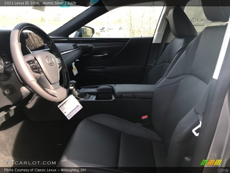 Atomic Silver / Black 2021 Lexus ES 300h