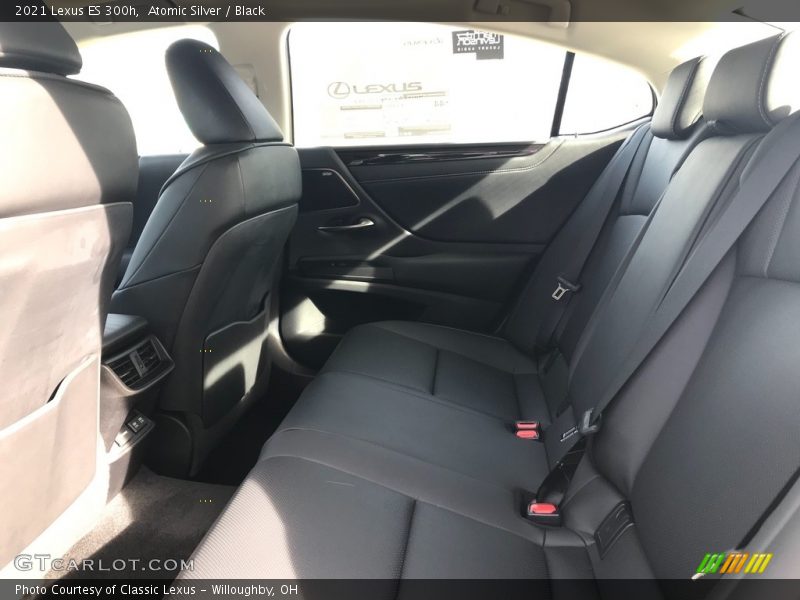 Atomic Silver / Black 2021 Lexus ES 300h