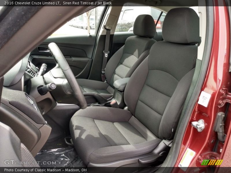 Siren Red Tintcoat / Jet Black 2016 Chevrolet Cruze Limited LT