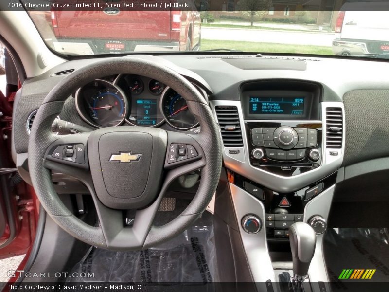 Siren Red Tintcoat / Jet Black 2016 Chevrolet Cruze Limited LT
