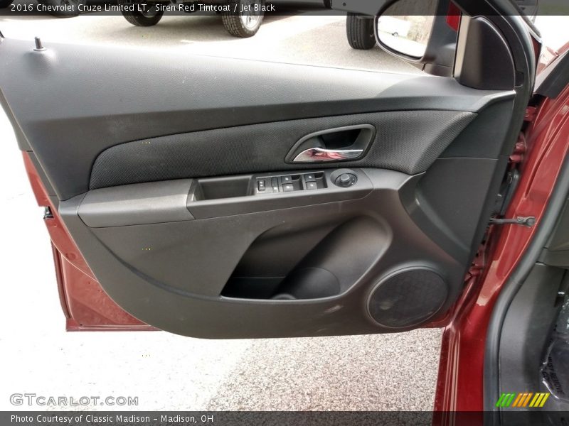 Siren Red Tintcoat / Jet Black 2016 Chevrolet Cruze Limited LT