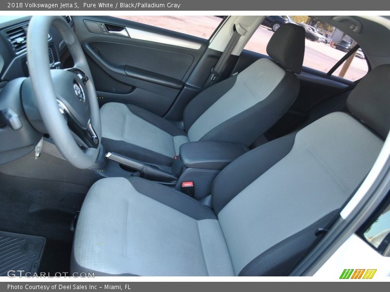 Front Seat of 2018 Jetta S