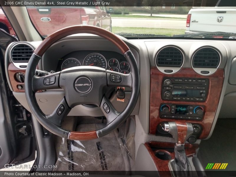 Steel Grey Metallic / Light Gray 2006 GMC Envoy Denali 4x4