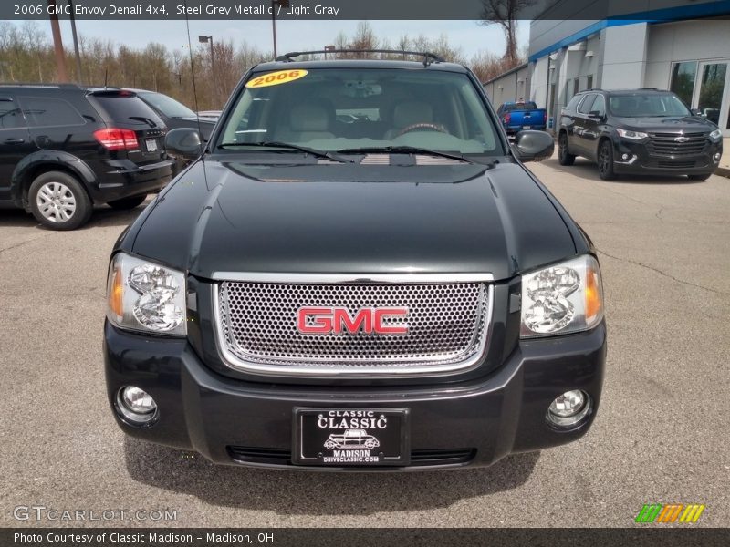 Steel Grey Metallic / Light Gray 2006 GMC Envoy Denali 4x4