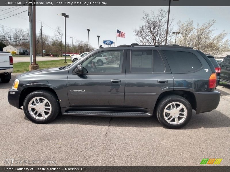 Steel Grey Metallic / Light Gray 2006 GMC Envoy Denali 4x4