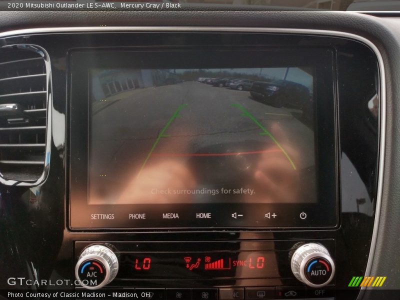 Mercury Gray / Black 2020 Mitsubishi Outlander LE S-AWC