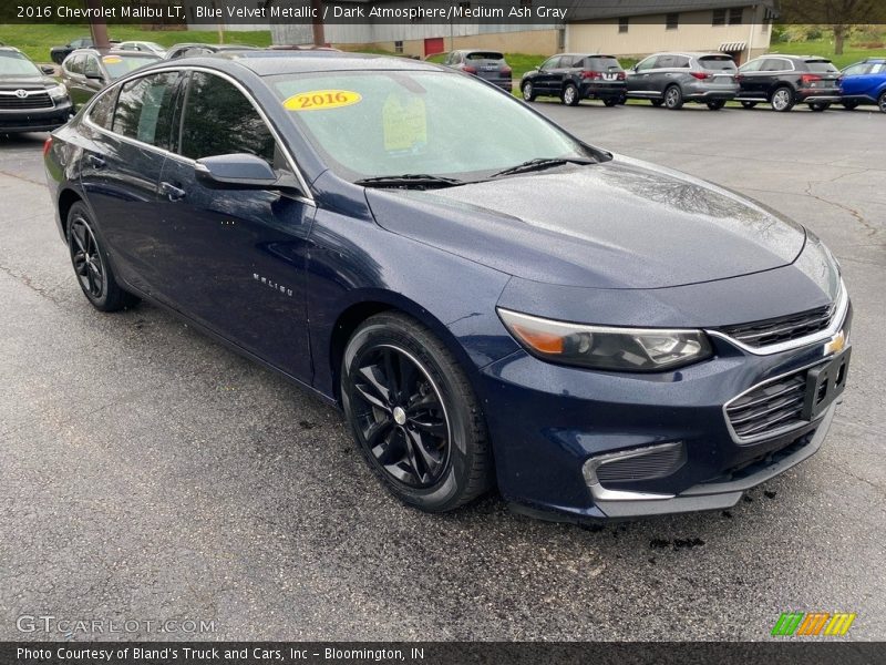 Blue Velvet Metallic / Dark Atmosphere/Medium Ash Gray 2016 Chevrolet Malibu LT