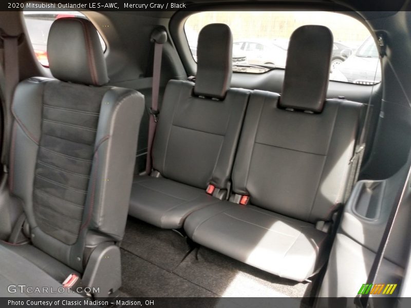 Rear Seat of 2020 Outlander LE S-AWC