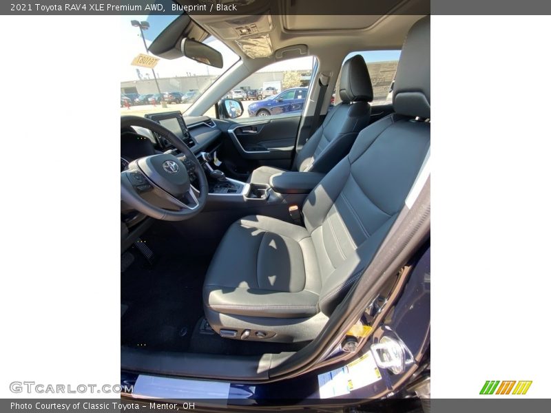Blueprint / Black 2021 Toyota RAV4 XLE Premium AWD