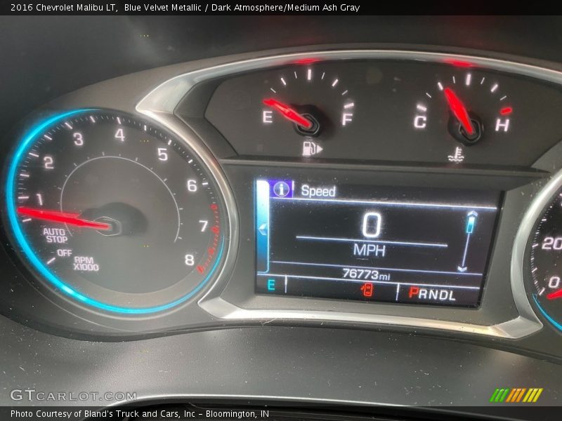 Blue Velvet Metallic / Dark Atmosphere/Medium Ash Gray 2016 Chevrolet Malibu LT