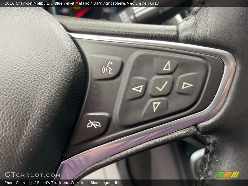 Blue Velvet Metallic / Dark Atmosphere/Medium Ash Gray 2016 Chevrolet Malibu LT