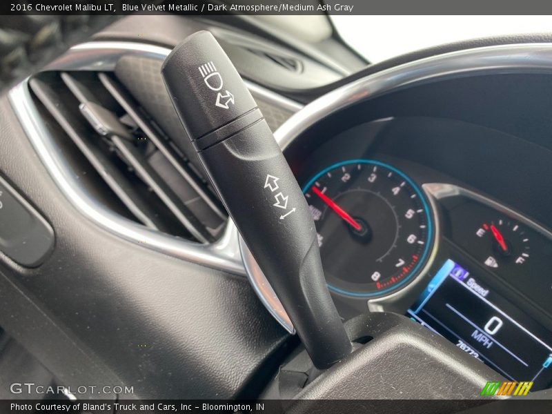 Blue Velvet Metallic / Dark Atmosphere/Medium Ash Gray 2016 Chevrolet Malibu LT