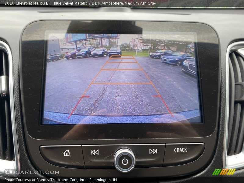 Blue Velvet Metallic / Dark Atmosphere/Medium Ash Gray 2016 Chevrolet Malibu LT