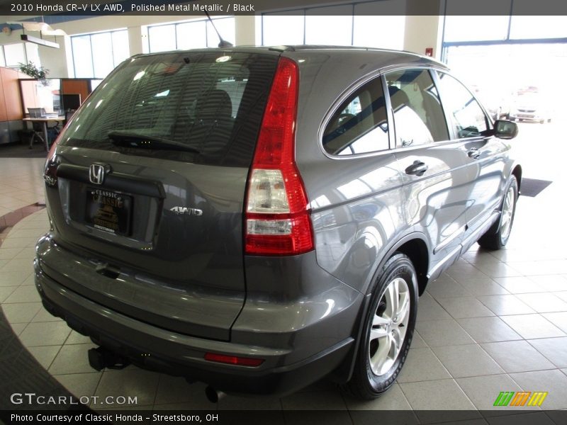 Polished Metal Metallic / Black 2010 Honda CR-V LX AWD