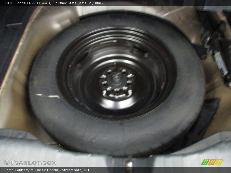 Polished Metal Metallic / Black 2010 Honda CR-V LX AWD