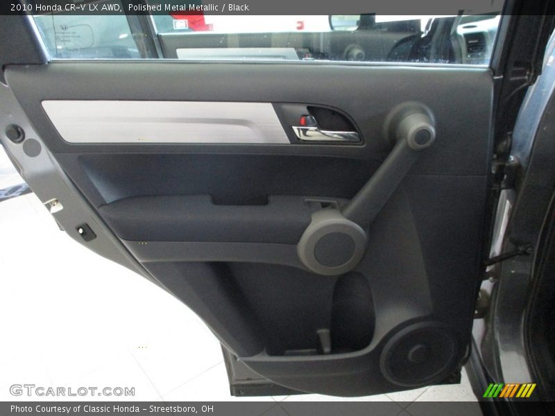 Polished Metal Metallic / Black 2010 Honda CR-V LX AWD