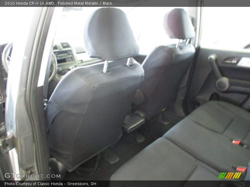 Polished Metal Metallic / Black 2010 Honda CR-V LX AWD