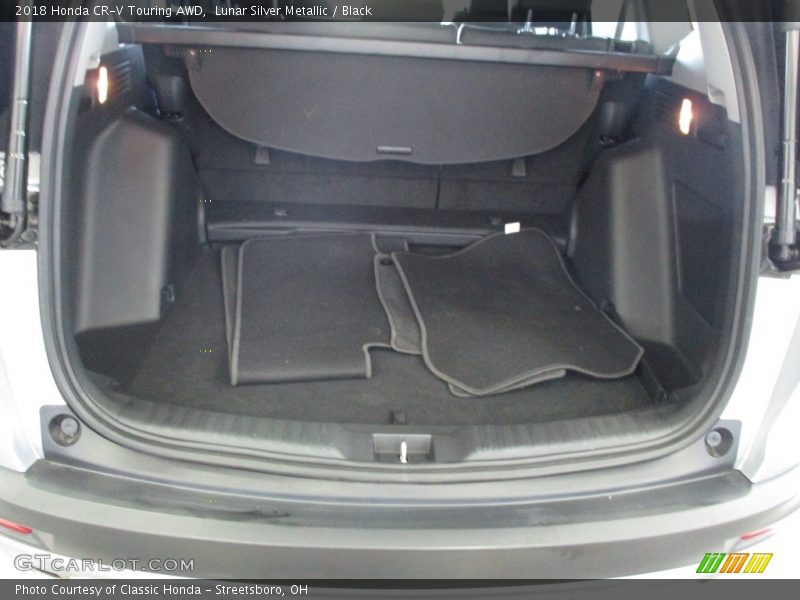 Lunar Silver Metallic / Black 2018 Honda CR-V Touring AWD