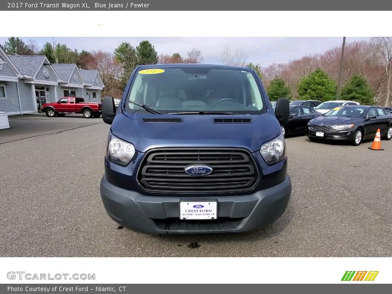 Blue Jeans / Pewter 2017 Ford Transit Wagon XL