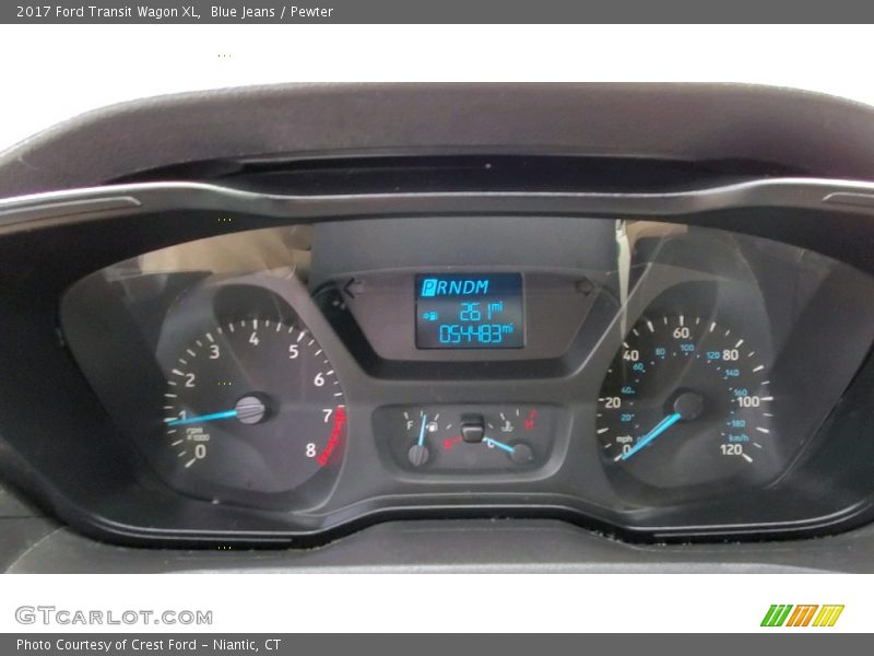  2017 Transit Wagon XL Wagon XL Gauges