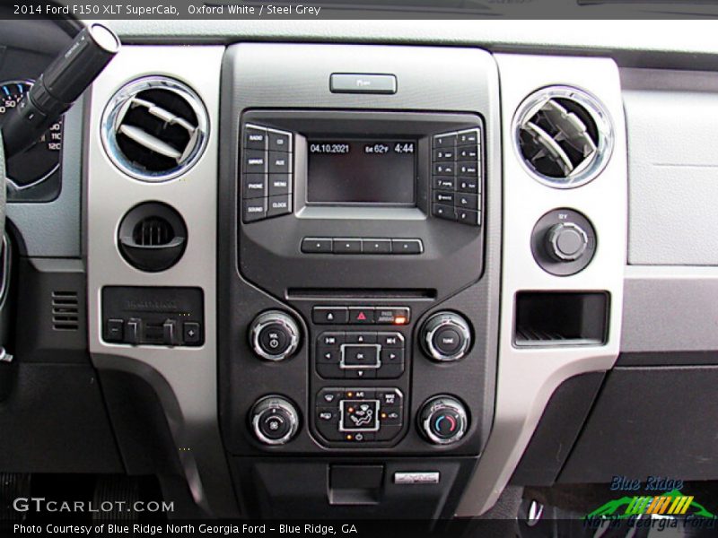 Oxford White / Steel Grey 2014 Ford F150 XLT SuperCab