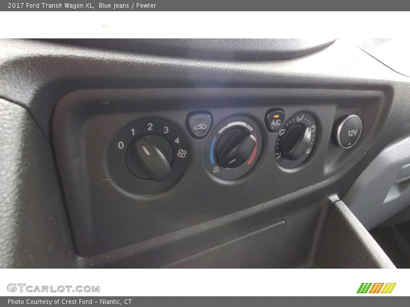 Blue Jeans / Pewter 2017 Ford Transit Wagon XL